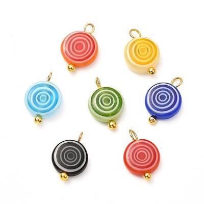 Millefiori Glass Pendants