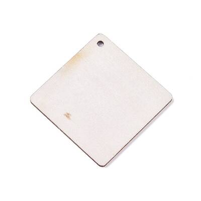 Unfinished Blank Wood Pendants