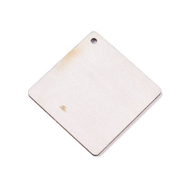 Unfinished Blank Wood Pendants