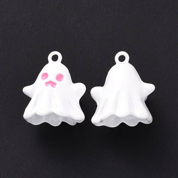 Spray Painted Alloy Enamel Pendants