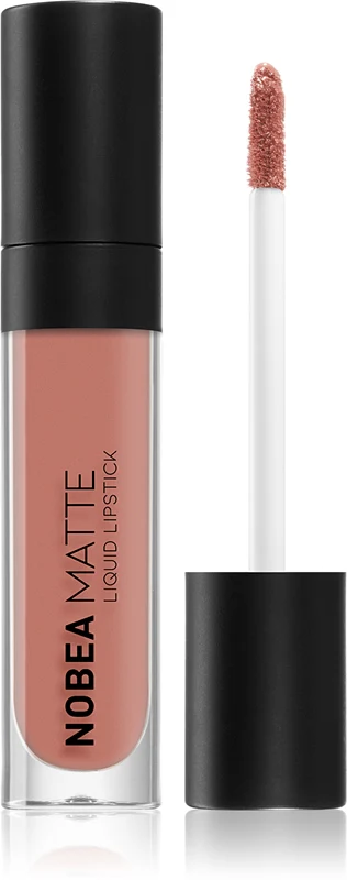NOBEA Day-to-Day liquid lipstick matte color Pink Lavender #M11 7ml