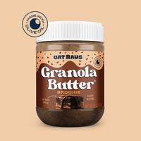 Oat Haus Brookie Granola Butter (easy stir)- Flavorful Granola Butter, Perfect for Breakfast or Snacking