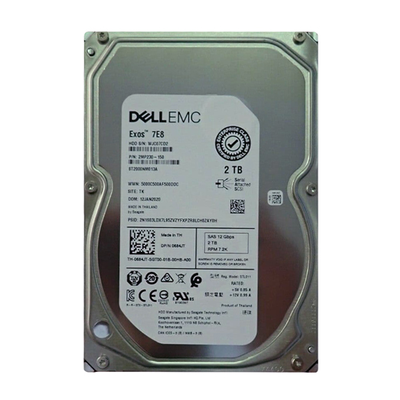 0684JT Dell 2TB 12Gb/s SAS 7200 3.5-Inch Hard Drive