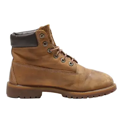 TIMBERLAND Lace-Up Boots Brown Leather Womens UK 5