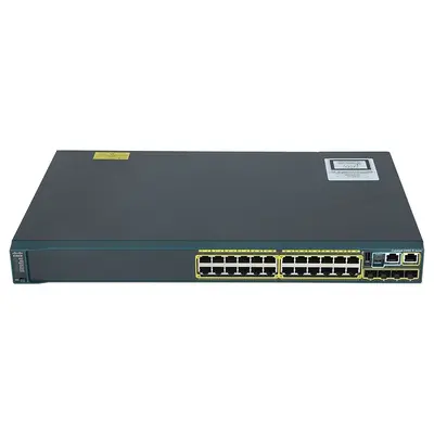 WS-C2960S-24TS-L Cisco Cat 2960-S 2960S-24T 24x RJ45 4x SFP Switch