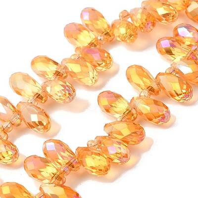 Electroplate Glass Beads Strands