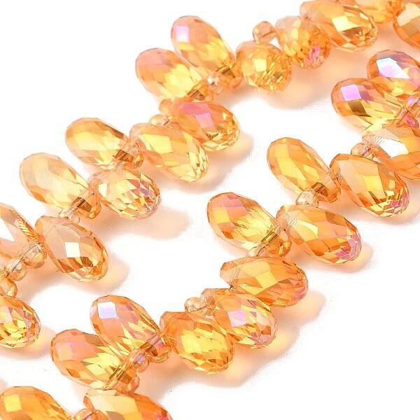 Electroplate Glass Beads Strands