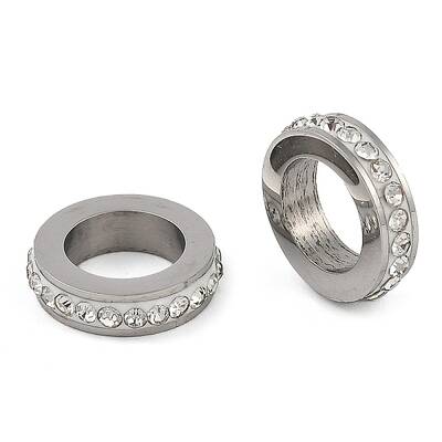 304 Stainless Steel European Beads