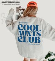Cool Aunts Club Aunt Sweatshirt Cool Aunt Sweatshirt Cool Aunts Club Promoted To Aunt Cool Aunt Shirt Aunt Sweater Future Aun...