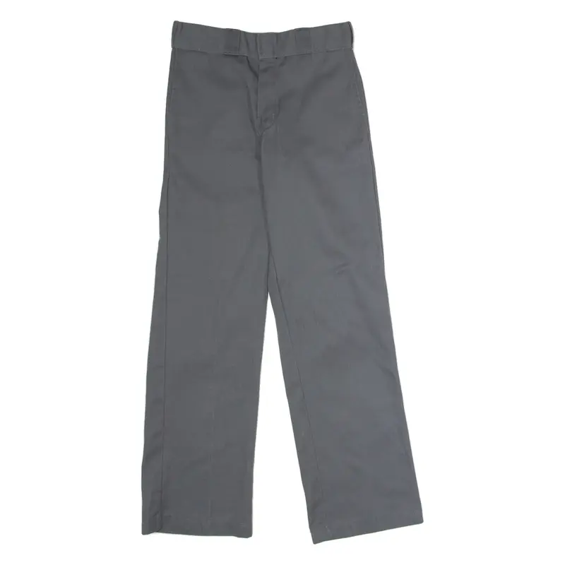 DICKIES 874 Workwear Mens Twill Trousers Grey Classic Straight W28 L30