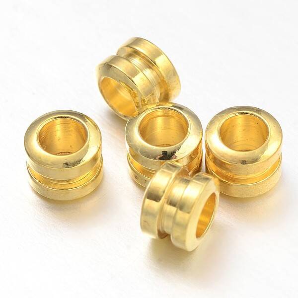 Brass Spacer Beads