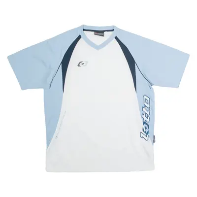 LOTTO Template Mens Football Shirt Jersey Blue V-Neck M