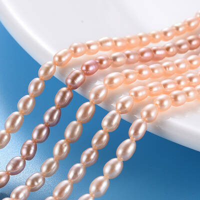 Natural Cultured Freshwater Pearl Beads Strands
