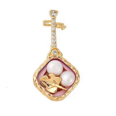 Brass Twister Clasps