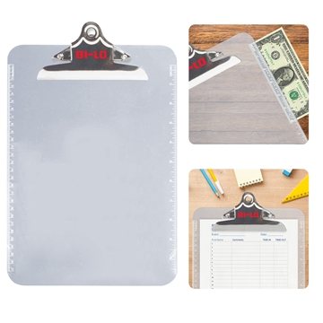 72 Customized Letter Size Clipboard - Built-in Ruler