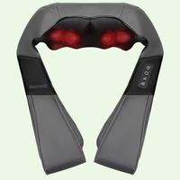 Nekteck Neck and Back Massager with Soothing Heat Adjustable Intensity 3D Kneading Massage Pillow for Shoulder Leg Body Pain ...