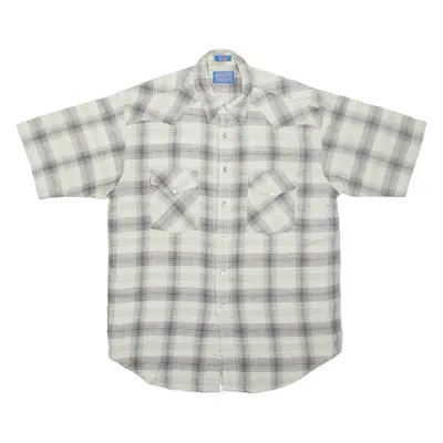 PENDLETON Mens Shirt Green Plaid L