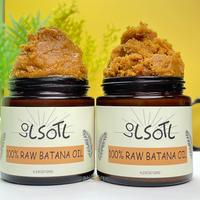 LOLSOTL 100% Raw Batana Oil for Hair Growth, Natural Raw and Pure Unrefined Batana Oil Organic Hair Growth Batana Oil Prevent...