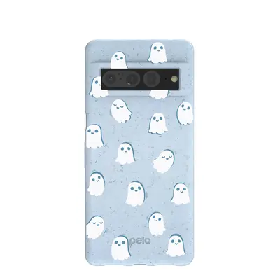 Powder Blue Ghostly Google Pixel 7 Pro Case