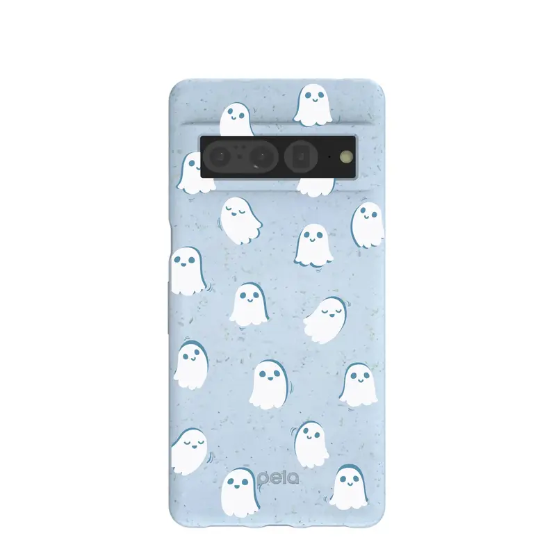 Powder Blue Ghostly Google Pixel 7 Pro Case