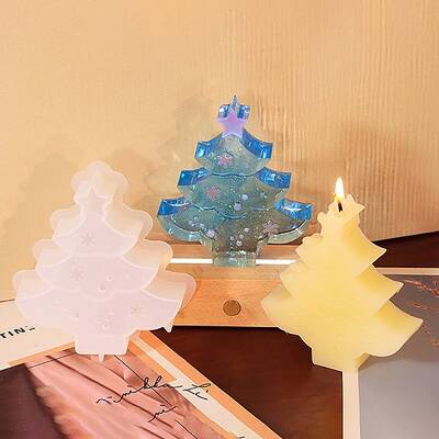 Christmas Theme Silicone Molds Candle Molds