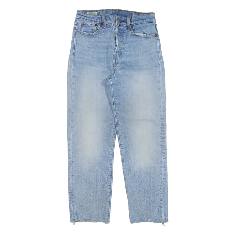 LEVI'S Womens Jeans Blue Regular Straight W26 L26