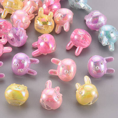 1-Hole Acrylic Shank Buttons