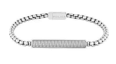 Police Bracciale Uomo In Acciaio Kostka/Venezia Pj.2647Bss-01 - Lunghezza: 20 Cm