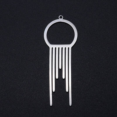 Tarnish Resistant 201 Stainless Steel Big Filigree Pendants