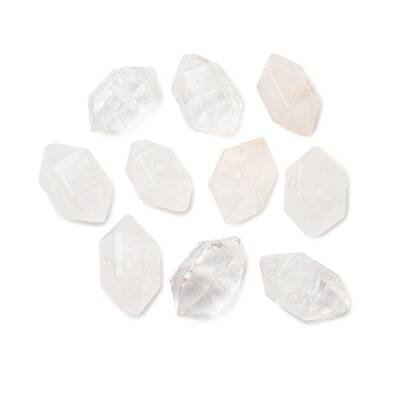 Natural Quartz Crystal Beads