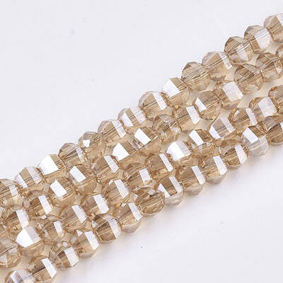 Electroplate Glass Beads Strands