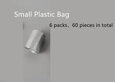 Pet Dog Poop Bag Dispenser Travel Foldable Poop Spoon | Color: Plastic Bag | Size: Small