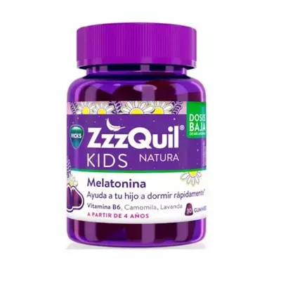 Vicks Zzzquil Natura bambini Melatonina 30 unitĂ