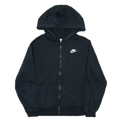 NIKE Womens Black Hoodie Full Zip XL