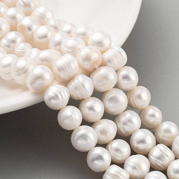 Natural Cultured Freshwater Pearl Beads Strands