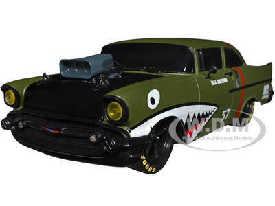 1957 Chevrolet 150 Sedan 57 Matt Green Metallic \
