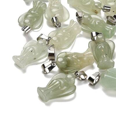 Natural Green Aventurine Pendants