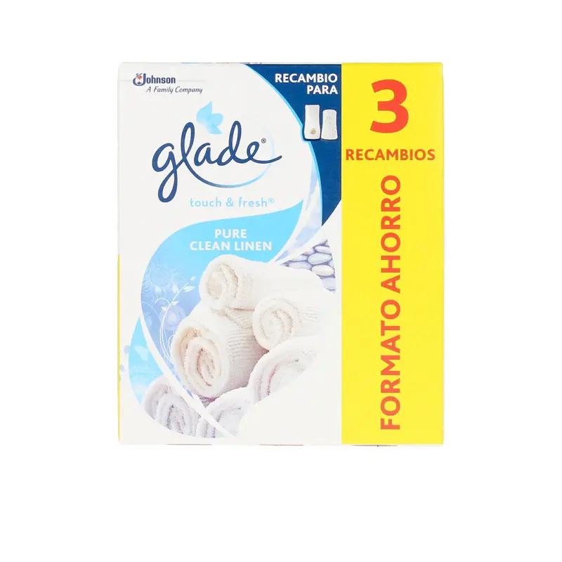Glade One Touch Deodorant Spare Parts Primavera 3 pieces