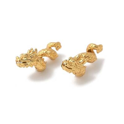 Matte Gold Color 925 Sterling Silver Beads