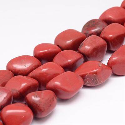 Natural Red Jasper Bead Strands