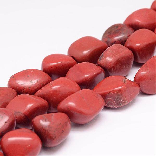 Natural Red Jasper Bead Strands