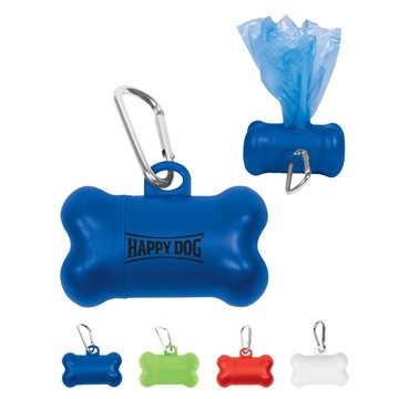 150 Customized Pet Waste Disposal Bag Dispenser - Carabiner Clip & ...