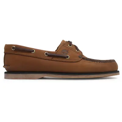 Timberland Classic Boat Full Grain Leather Men's Boat Shoes - Medium Brown - Size:US 11 Men