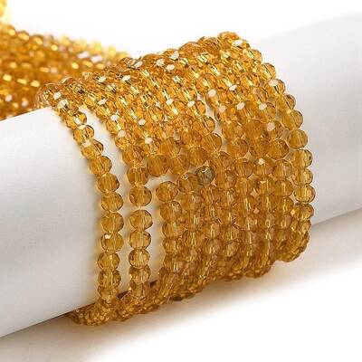Transparent Glass Beads Strands