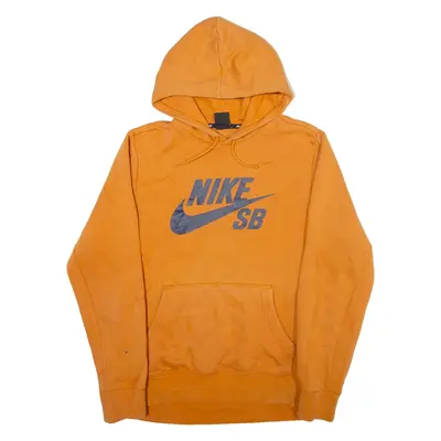 NIKE SB Mens Orange Hoodie M