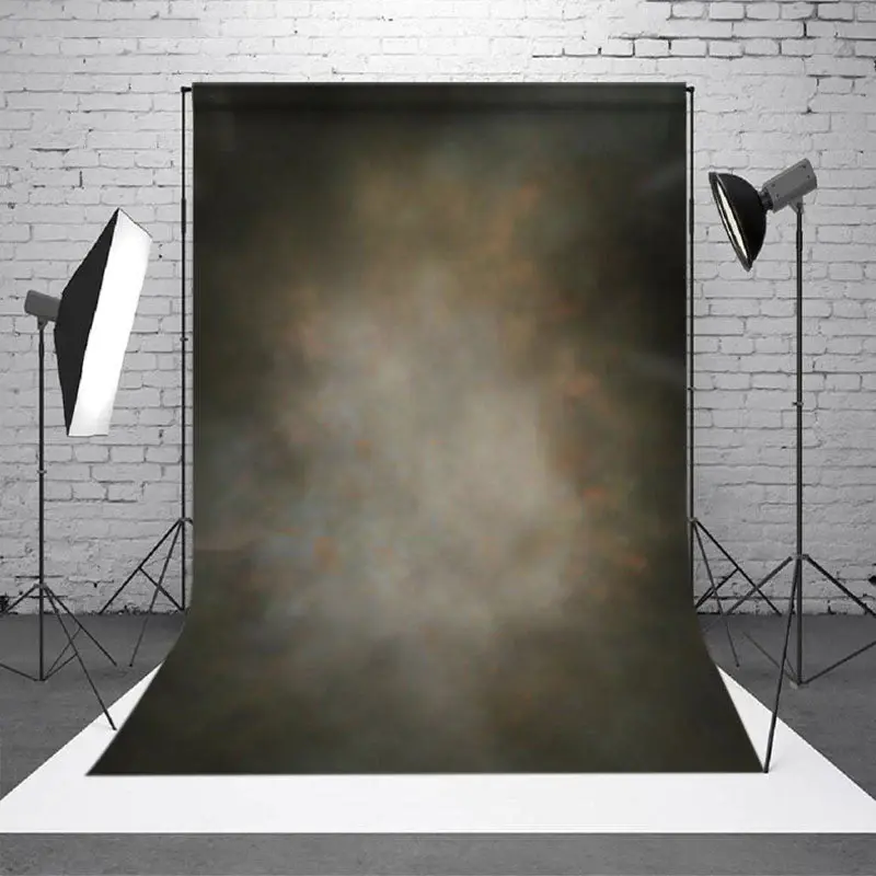 Aperturee Green Bokeh Simple Mysterious Studio Backdrops