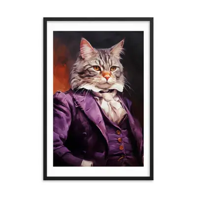 Victorian Cat - Whimsical Nobility