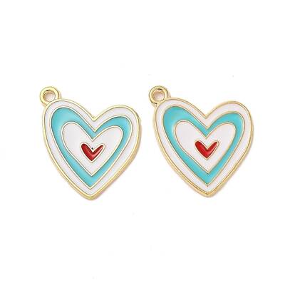 Alloy Enamel Pendants