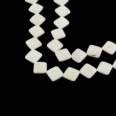 Rhombus Natural Sea Shell Beads Strands