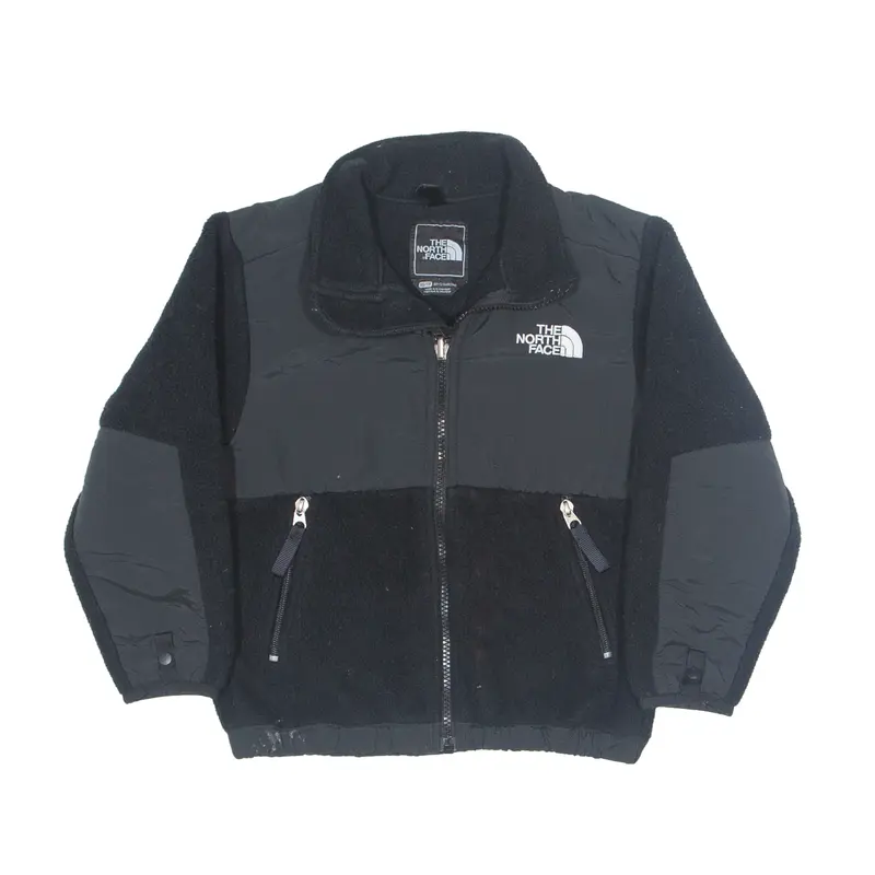 THE NORTH FACE Fleece Jacket Black Boys XS